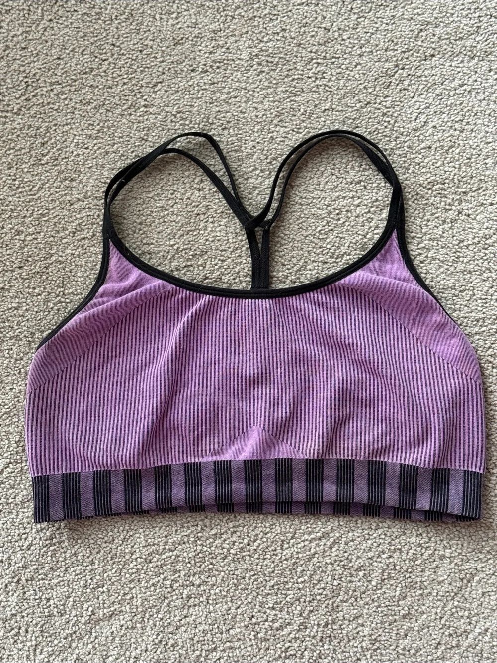 Champion Purple Seamless Racerback Sports Bra!